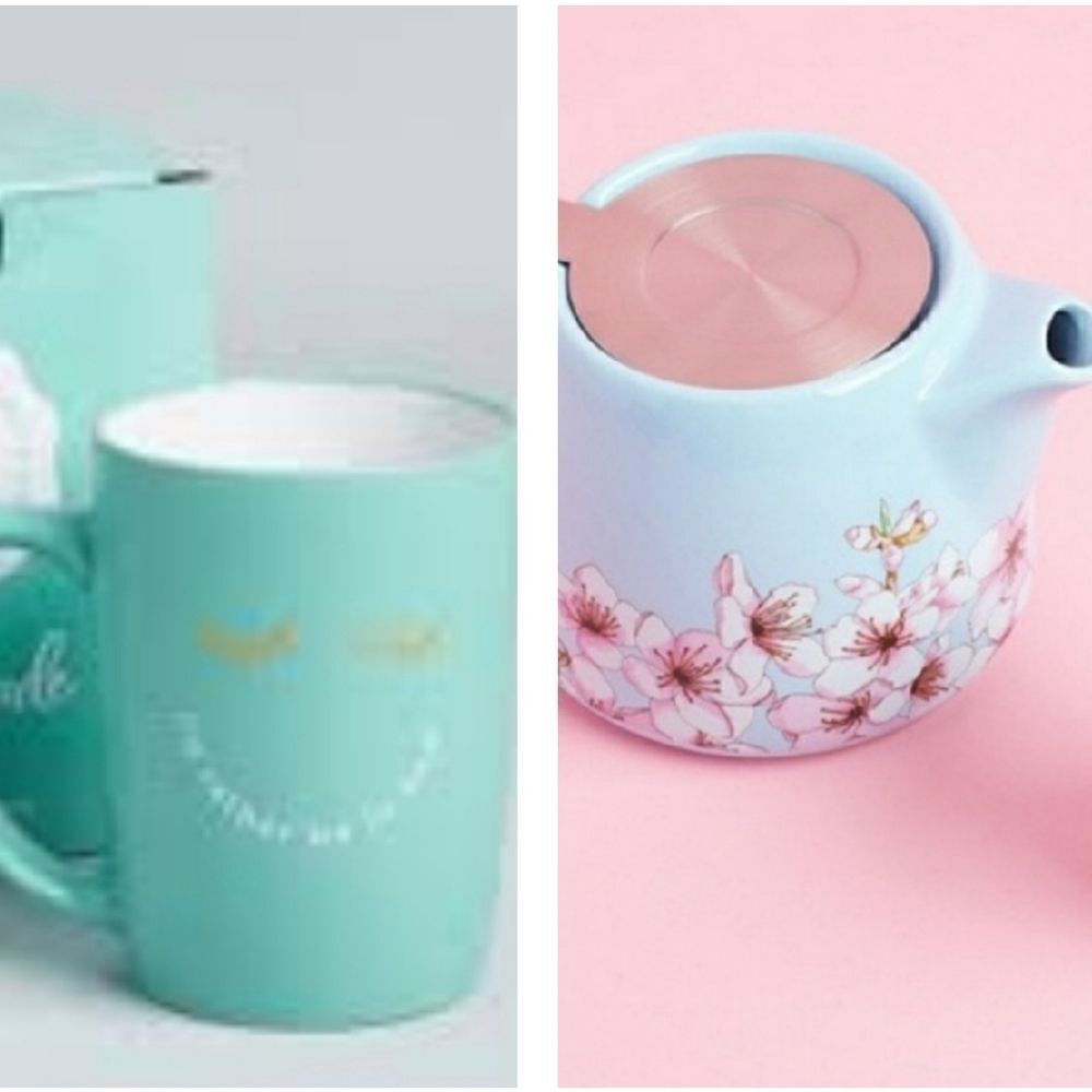 NIB Alfrex Ceramic Teapot & Mug